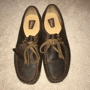 Brown Wallabees